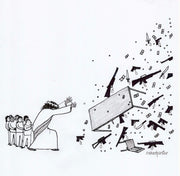 No Weapon Shall Prosper Digital Cartoon-Digital Cartoons-nakedpastor