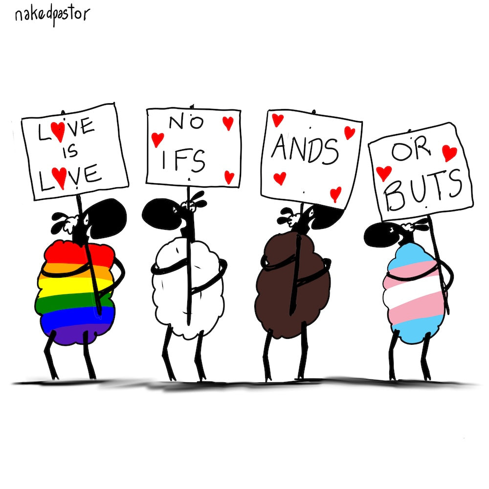 No Ifs Ands or Buts Digital Cartoon-Digital Cartoons-nakedpastor