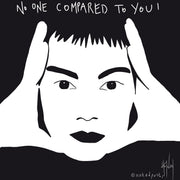 No One Compared to You Sinéad O'Connor Digital Cartoon - by nakedpastor