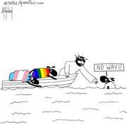 No Way Digital Cartoon - by nakedpastor
