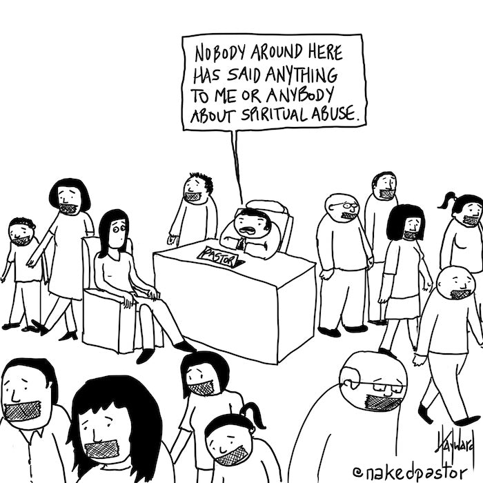 Nobody Has Said Anything Digital Cartoon - by nakedpastor