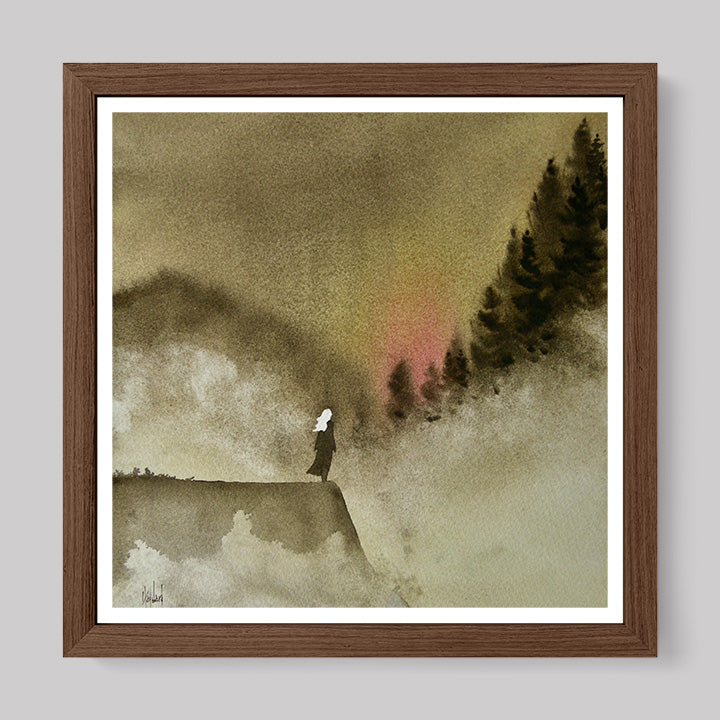 Timber Series Not Part But All Of Me Watercolor Print-Paintings-nakedpastor