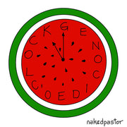 O'Clock Digital Cartoon-Digital Cartoons-nakedpastor
