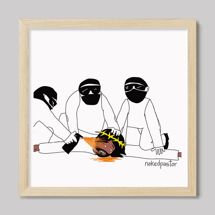 Pepper Spray Print-Cartoons-nakedpastor