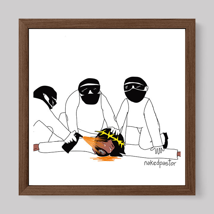 Pepper Spray Print-Cartoons-nakedpastor