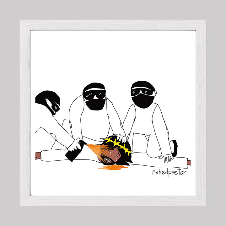 Pepper Spray Print-Cartoons-nakedpastor