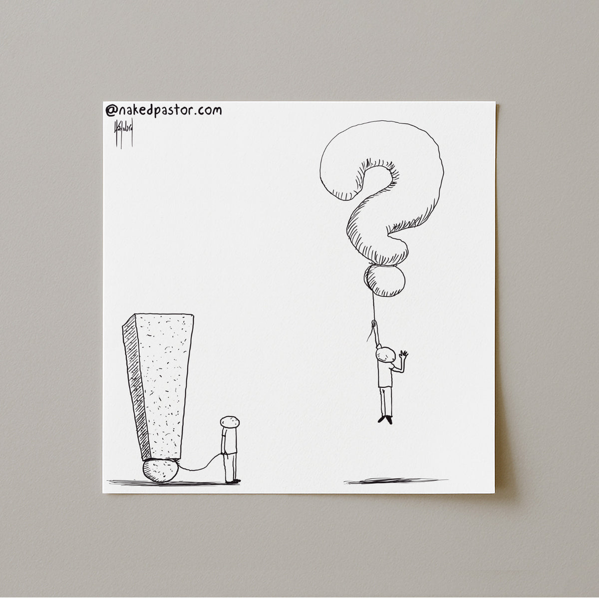 Questions Raised Print-Cartoons-nakedpastor