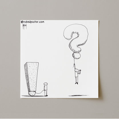 Questions Raised Print-Cartoons-nakedpastor