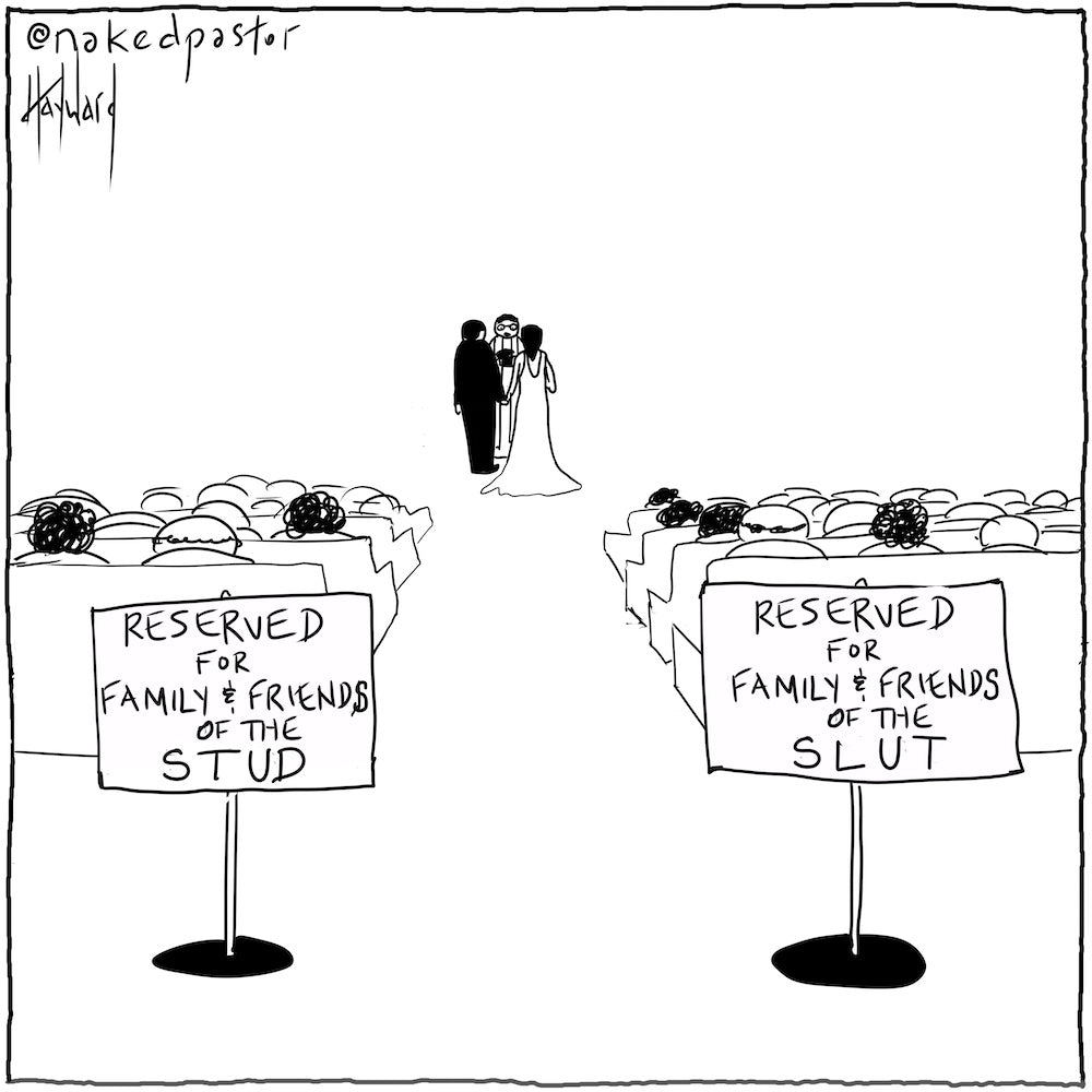 Reserved for Family and Friends Digital Cartoon