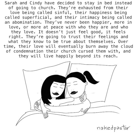 Sarah and Cindy Digital Cartoon-Digital Cartoons-nakedpastor