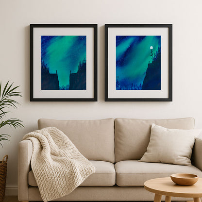 Seen and Found Framed Art Print Set-Paintings-nakedpastor