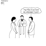 Sex Whenever Digital Cartoon - by nakedpastor