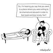 Shamed and Abused Digital Cartoon-Digital Cartoons-nakedpastor