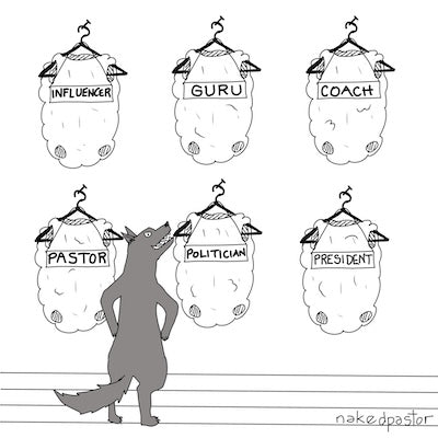 Sheep's Clothing Choices Digital Cartoon-Digital Cartoons-nakedpastor