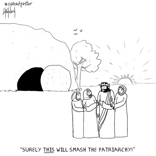 Smash the Patriarchy Digital Cartoon