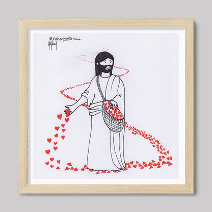 Sow Love So Love Cartoon Print-Cartoons-nakedpastor