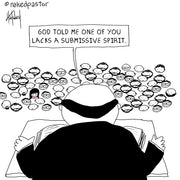 Submissive Spirit Digital Cartoon - by nakedpastor