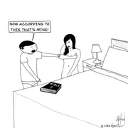 That's Mine Digital Cartoon - by nakedpastor