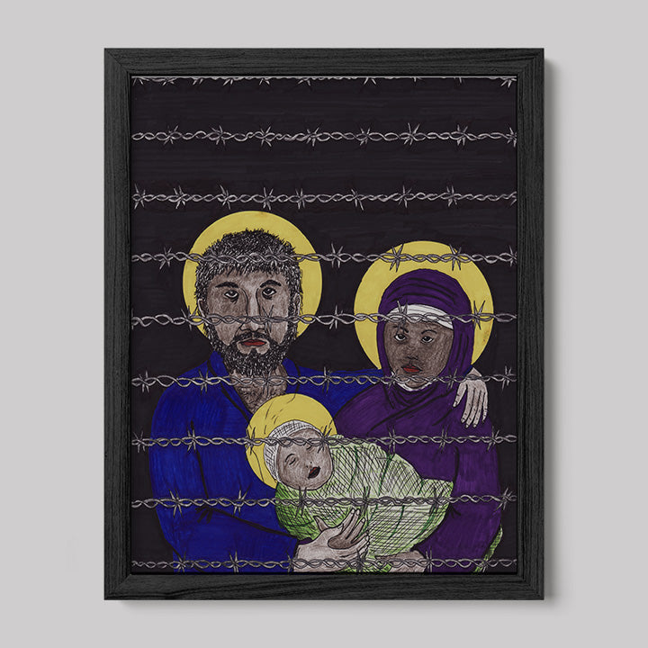 The Holy Family Print-Drawings-nakedpastor