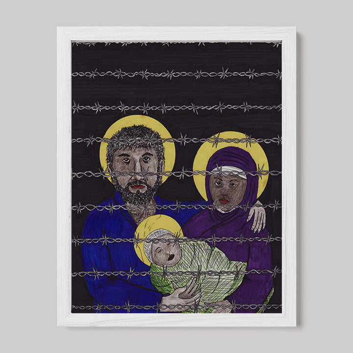 The Holy Family Print-Drawings-nakedpastor