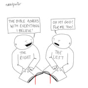 The Bible Agrees Digital Cartoon-Digital Cartoons-nakedpastor