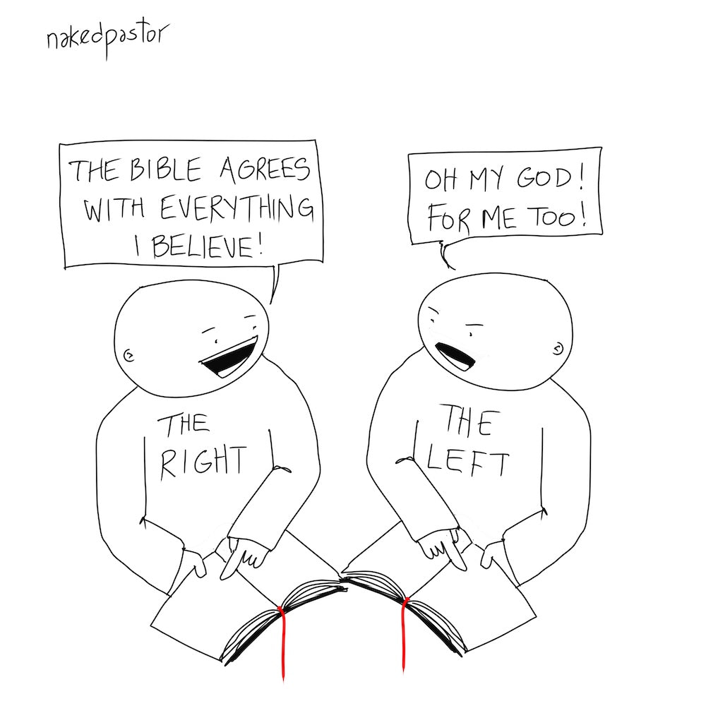 The Bible Agrees Digital Cartoon-Digital Cartoons-nakedpastor