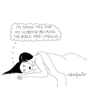 The Bible Says I Should Digital Cartoon-Digital Cartoons-nakedpastor