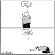 The God We Worship Digital Cartoon-Digital Cartoons-nakedpastor