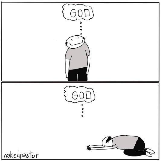 The God We Worship Digital Cartoon-Digital Cartoons-nakedpastor