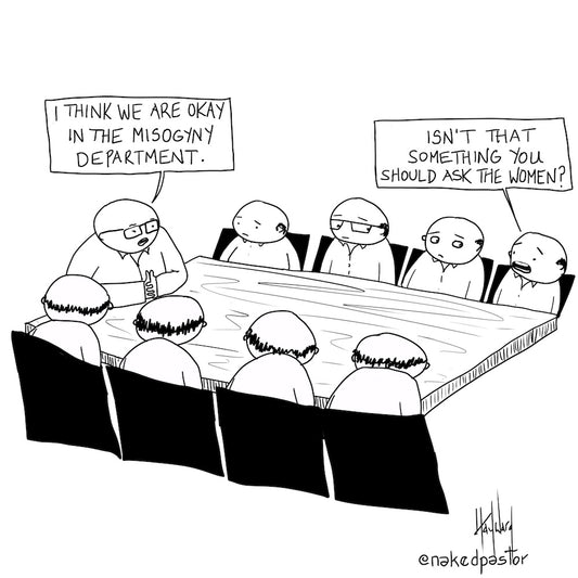 The Misogyny Department Digital Cartoon