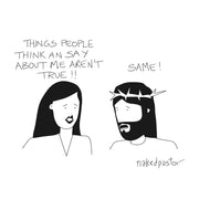 Things They Think and Say Digital Cartoon-Digital Cartoons-nakedpastor