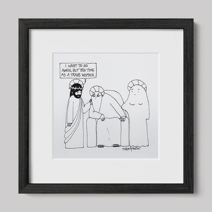 As a Trans Woman Art Print