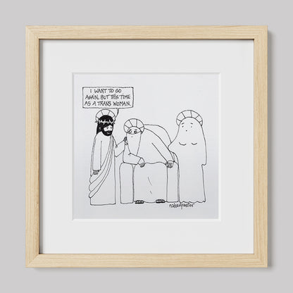 As a Trans Woman Art Print