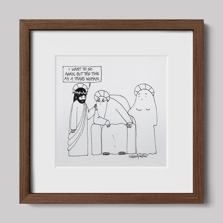 As a Trans Woman Art Print