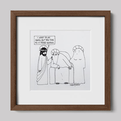 As a Trans Woman Art Print