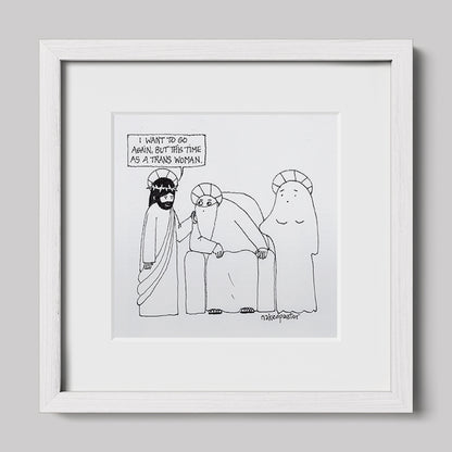 As a Trans Woman Art Print