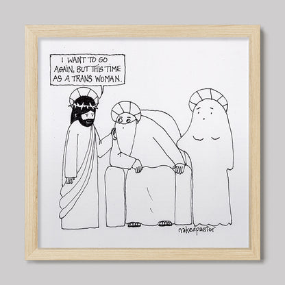 As a Trans Woman Art Print