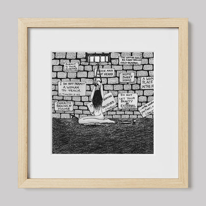 Sophia Trapped Print-Drawings-nakedpastor