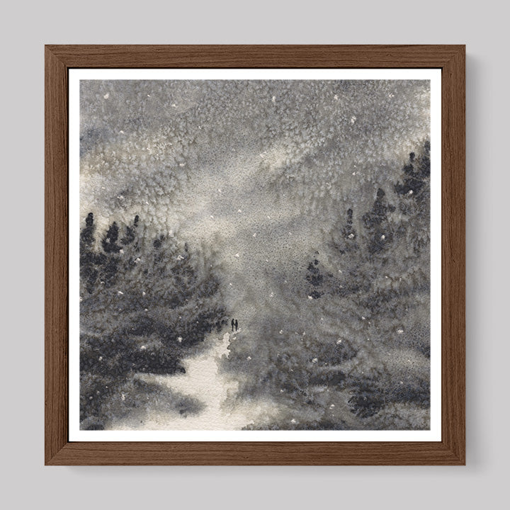 We Grew Through Storms Watercolor Print-Paintings-nakedpastor