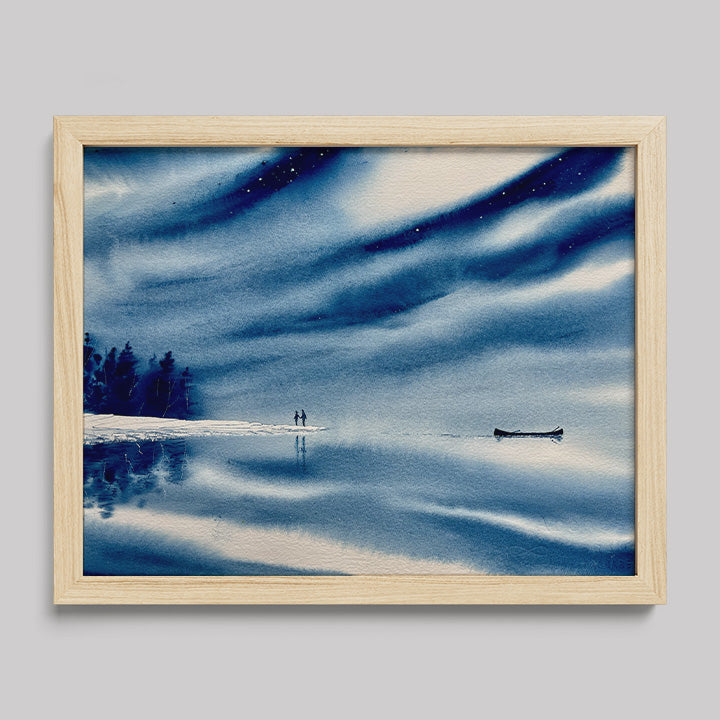We Will Not Go Back Watercolor Print-Paintings-nakedpastor