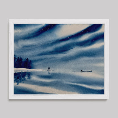 We Will Not Go Back Watercolor Print-Paintings-nakedpastor