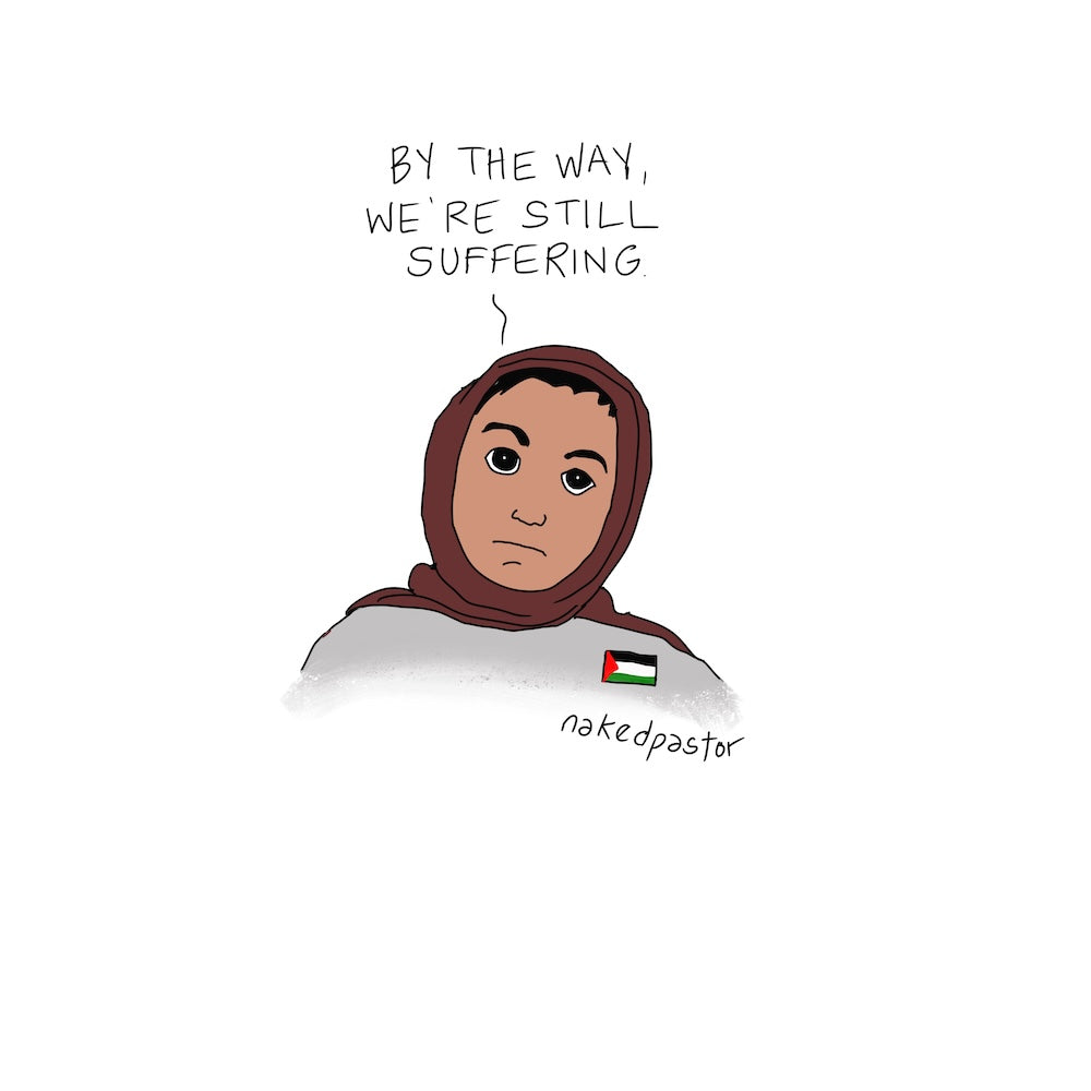 We're Still Suffering Digital Cartoon-Digital Cartoons-nakedpastor