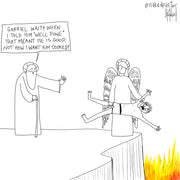 Well Done Digital Cartoon - by nakedpastor