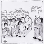 What Do Kids Know? Digital Cartoon - by nakedpastor