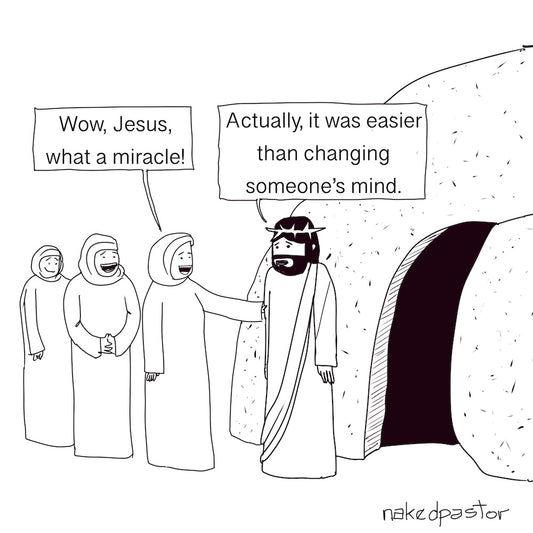 What a Miracle Digital Cartoon-Digital Cartoons-nakedpastor