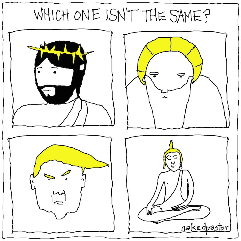 Which One Is Not The Same? Digital Cartoon-Digital Cartoons-nakedpastor