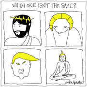 Which One Is Not The Same? Digital Cartoon-Digital Cartoons-nakedpastor