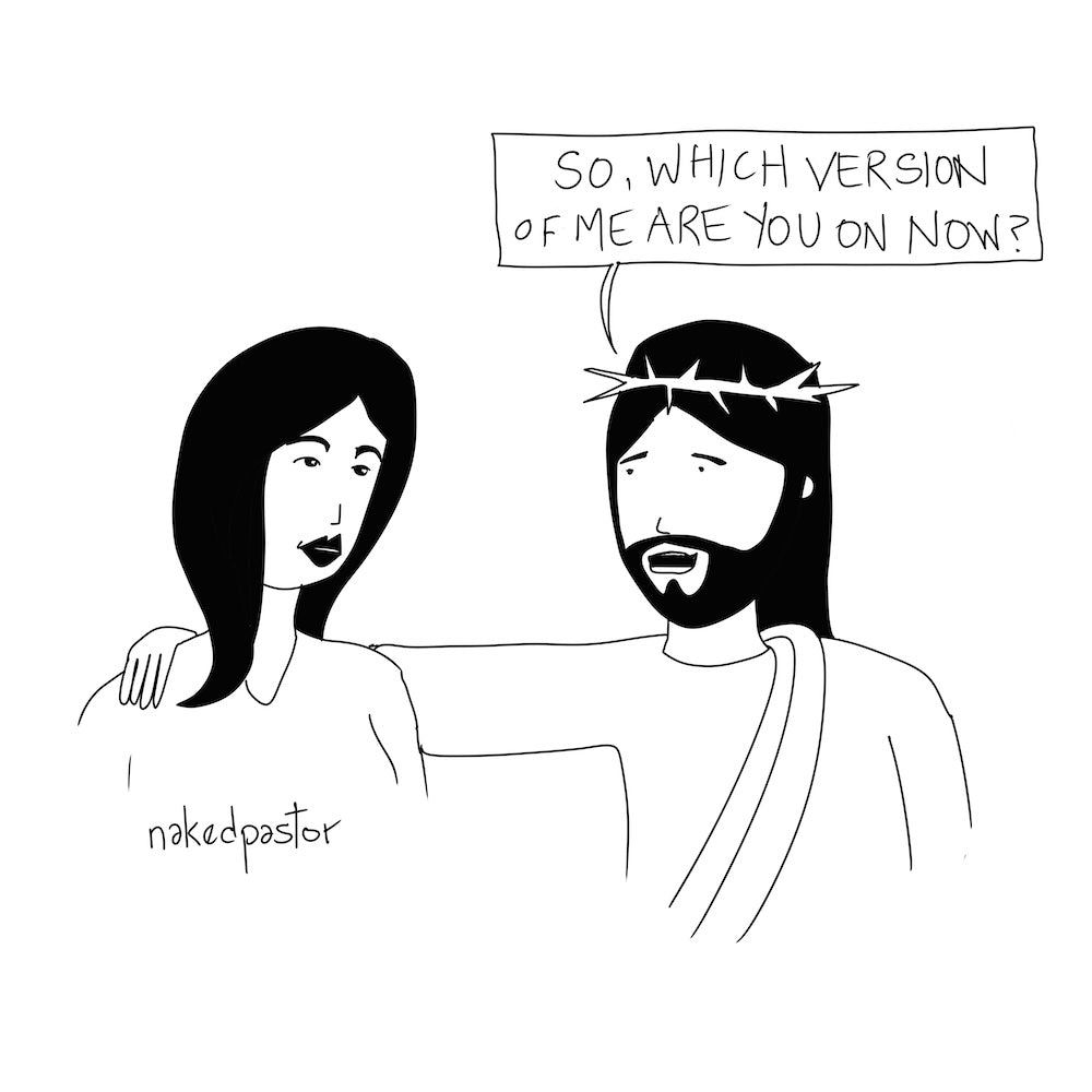 Which Version Digital Cartoon-Digital Cartoons-nakedpastor