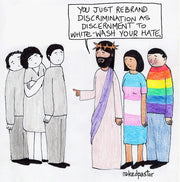 Whitewash Your Hate Digital Cartoon