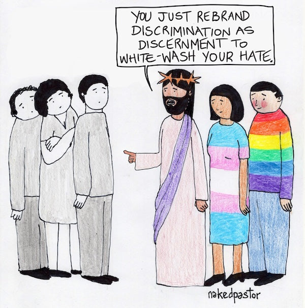 Whitewash Your Hate Digital Cartoon-Digital Cartoons-nakedpastor